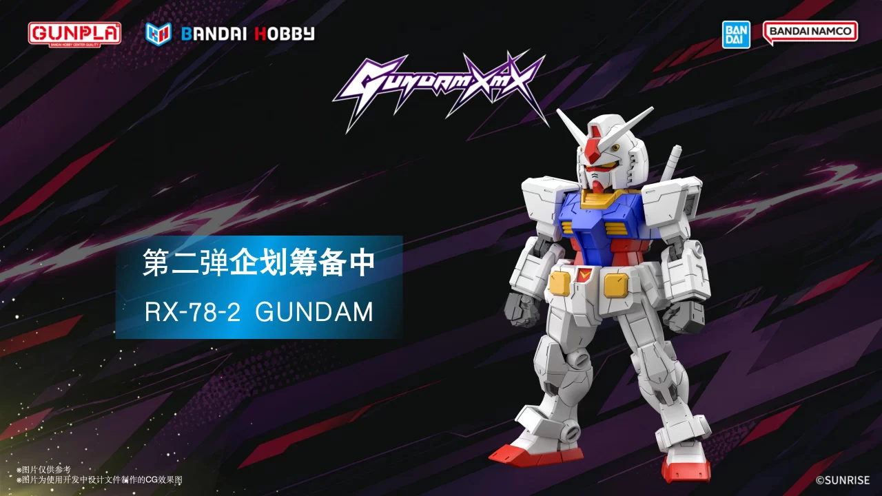 全新高达模型品牌「GUNDAM XMX」正式发布！