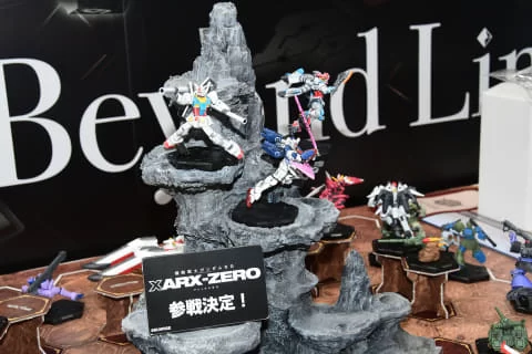 微型桌游「高达集结」终于要开始了，与高达塑料模型不同的单位表情，人物固定姿势，请注意！ [#全日本模特爱好秀]
