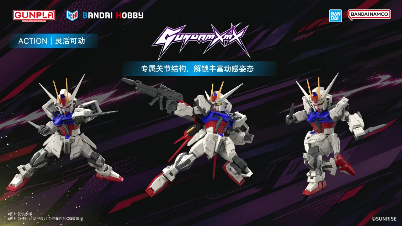 全新高达模型品牌「GUNDAM XMX」正式发布！