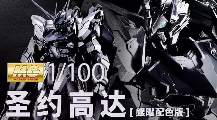 MG ZGMF-X12A(RGX-00)+AQM/E-X05 神兵型圣约高达(1:100 银曜配色版)