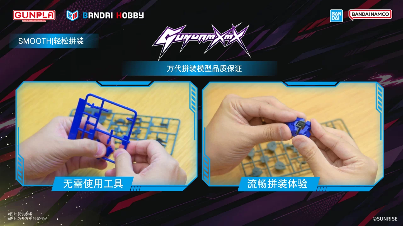 全新高达模型品牌「GUNDAM XMX」正式发布！