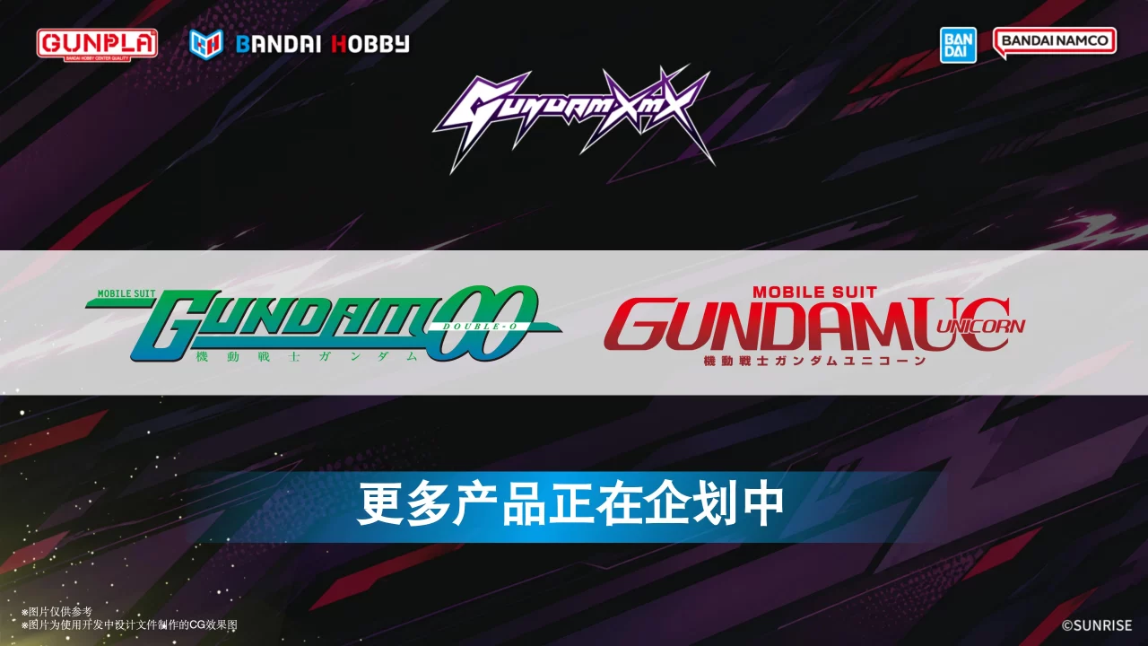 全新高达模型品牌「GUNDAM XMX」正式发布！