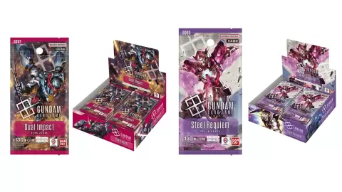高达卡牌游戏补充包“Dual Impact [GD02]”和“Steel Requiem [GD03]”的预订从今天（10 月 5 日）开始！